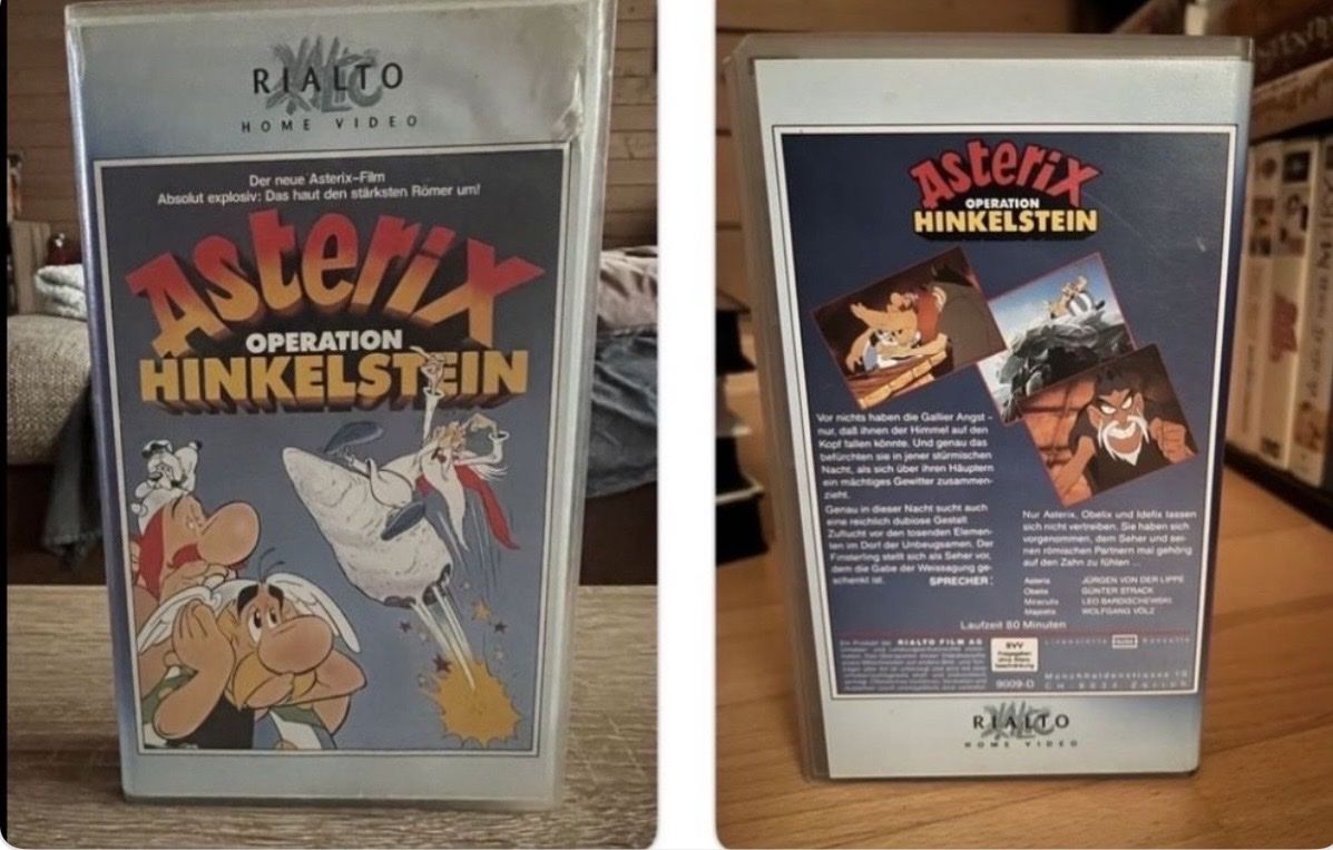Tutti i VHS: VHS ASTERIX UND OBELIX – Usato da Aadorf venduto da Schwarzschlumpf1972