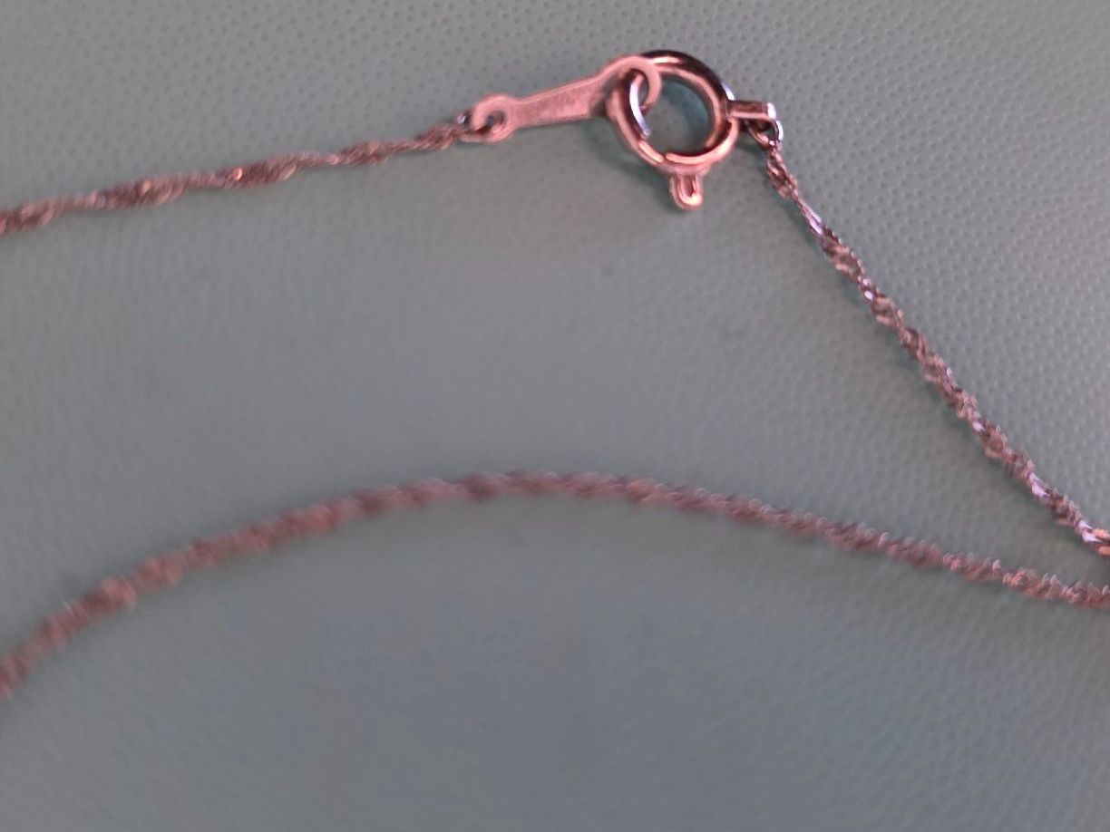 Catenine: 850 Platin Kette mit 0.50ct Diamanten – Usato da Binningen venduto da lieblingsstyle 8