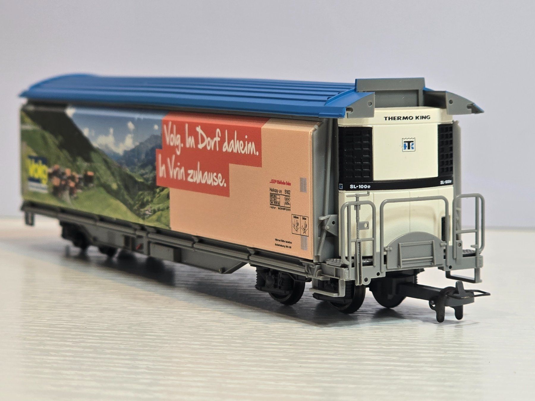 Bemo Modellini di ferrovie: Bemo, 2288162, RhB,  Volg Vrin, Neu – Nuovo e nell'imballaggio originale da Kloten venduto da Nicola2 3