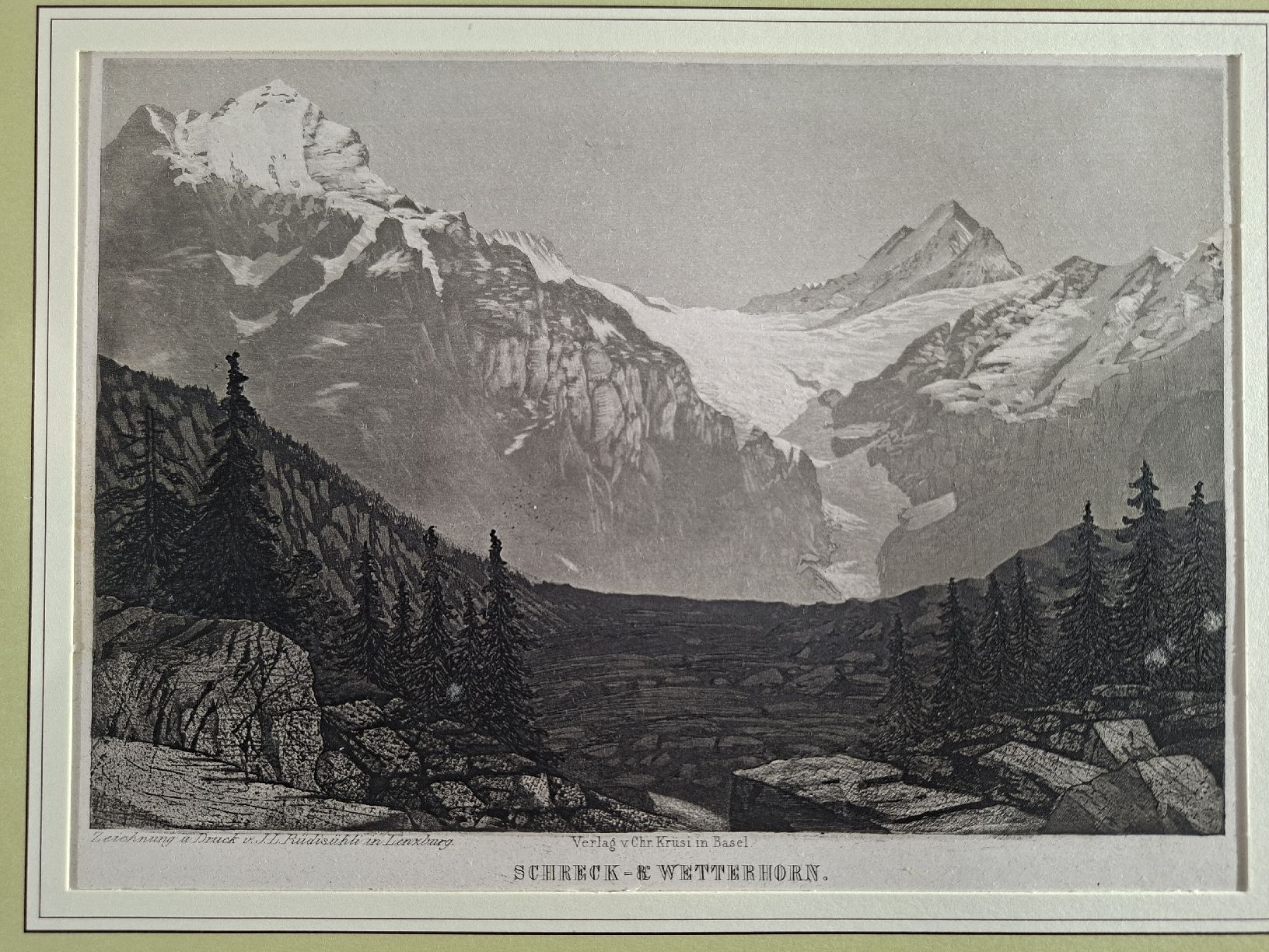 Incisioni: Lot 8, 5 Stiche  berner Oberland  – Usato da Grindelwald venduto da carro5 9