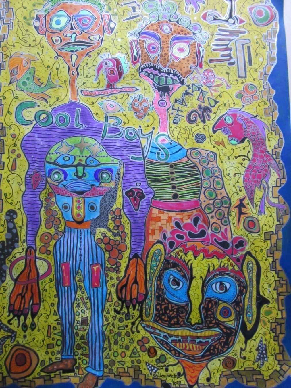 Gemälde: EDGAR BALTENSPERGER  ORIGINAL 100X70CM – Gebraucht aus Gersau von grafik-kunst 4
