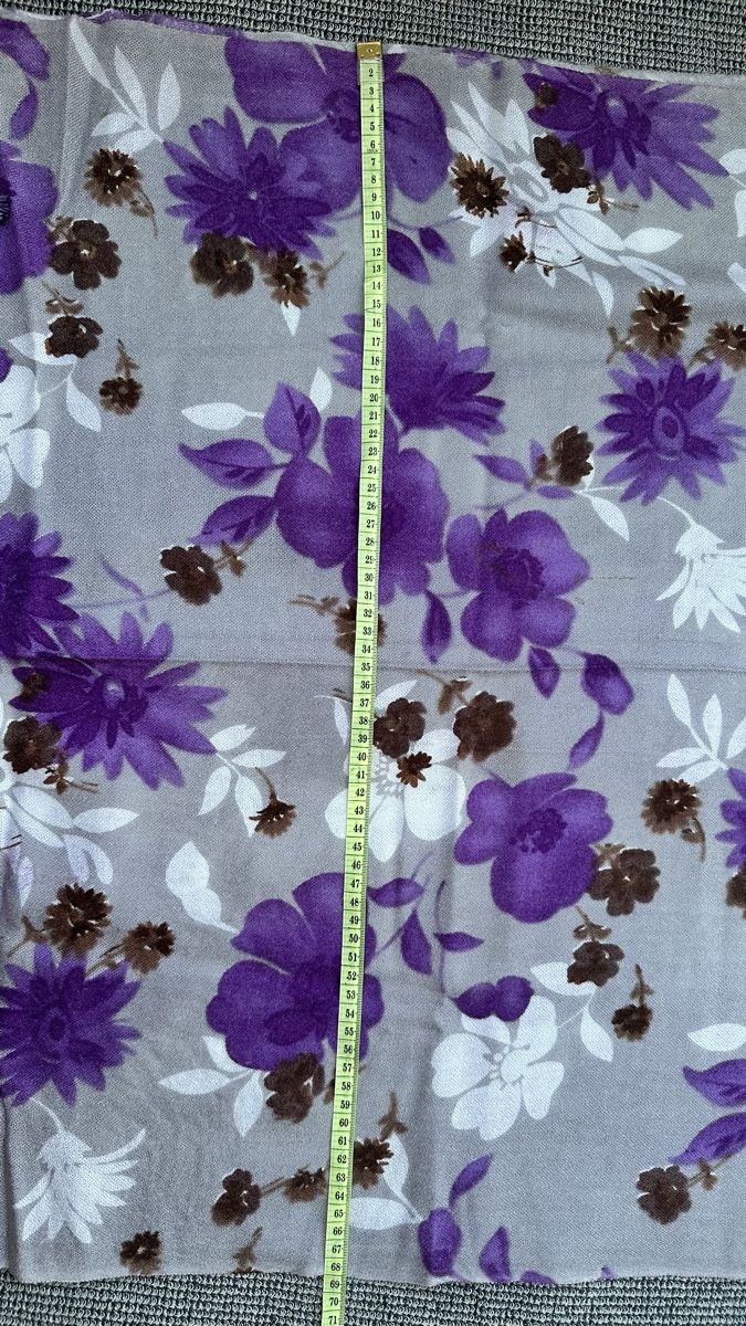 Foulard & Sciarpe: Écharpe Pashmina fleurie 70% pashmina 30% soie – Nuovo (secondo la descrizione) da Vuippens venduto da ale_6gkb 4