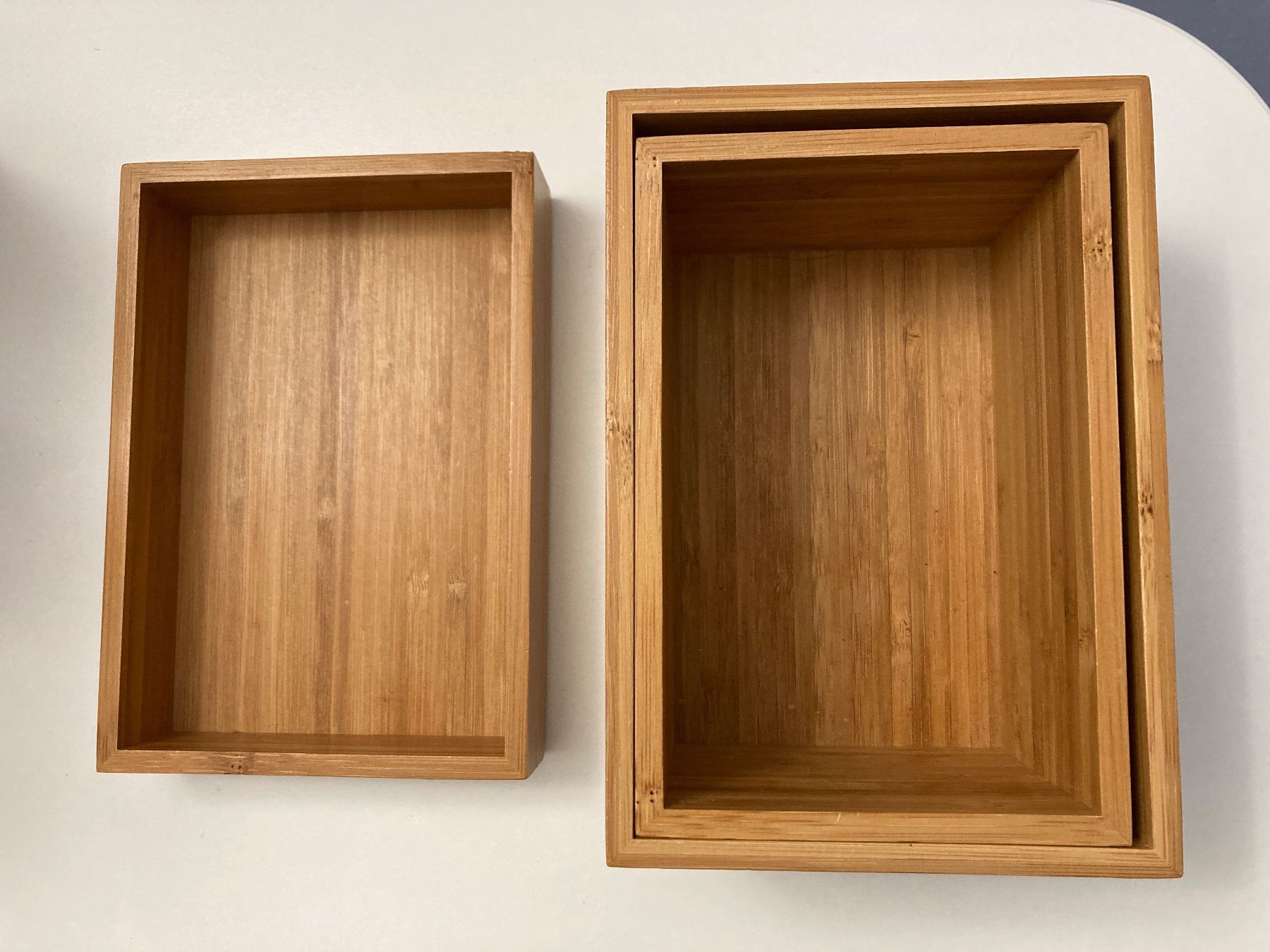 Ikea Sonstige Dekorationen & Accessoires: Système de rangement Dragan IKEA - 3 pièces en bambou – Gebraucht aus Genthod von daz_world 3