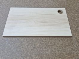 Schneidebrett Küchenbrett Eckig mit Gravur