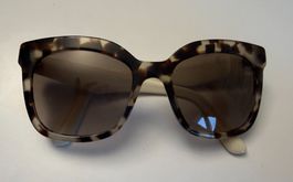 PRADA Sonnenbrille Damen SPR24Q Havanna/Ivory Oversize Made