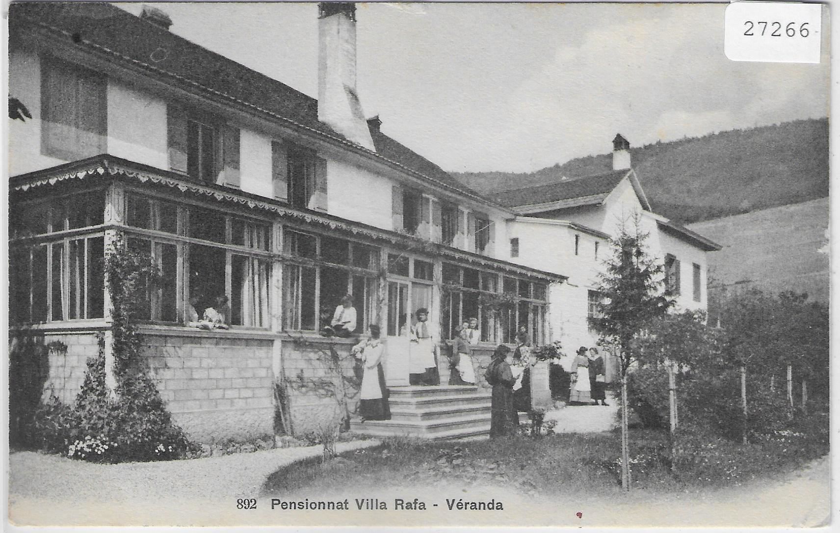 Ansichtskarten: Pensionnat Villa Rafa - Veranda – Gebraucht aus Ettingen von Kartenplanet