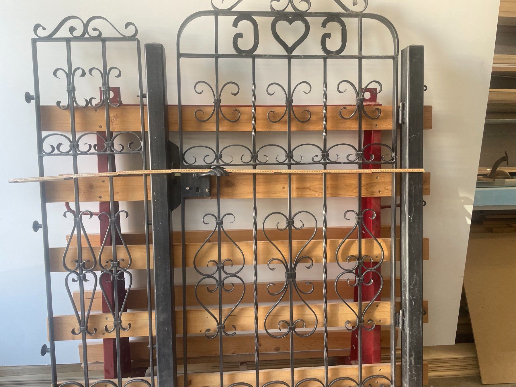Porte: Gartentor-Anlage schmiedeisern – Usato da Rothenburg venduto da Acarla