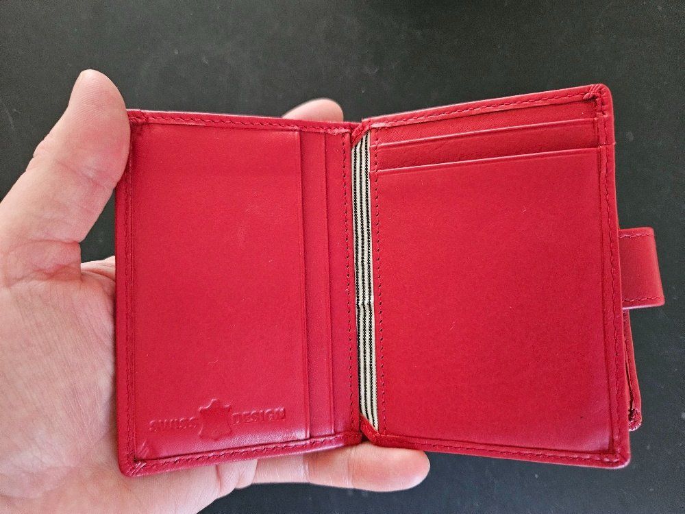 Brieftaschen: Kleine Portemonaie Moon Leder – Neu (gemäss Beschreibung) aus Sargans von Chicco051 2