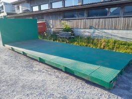 Abrollpritsche Neuwertig