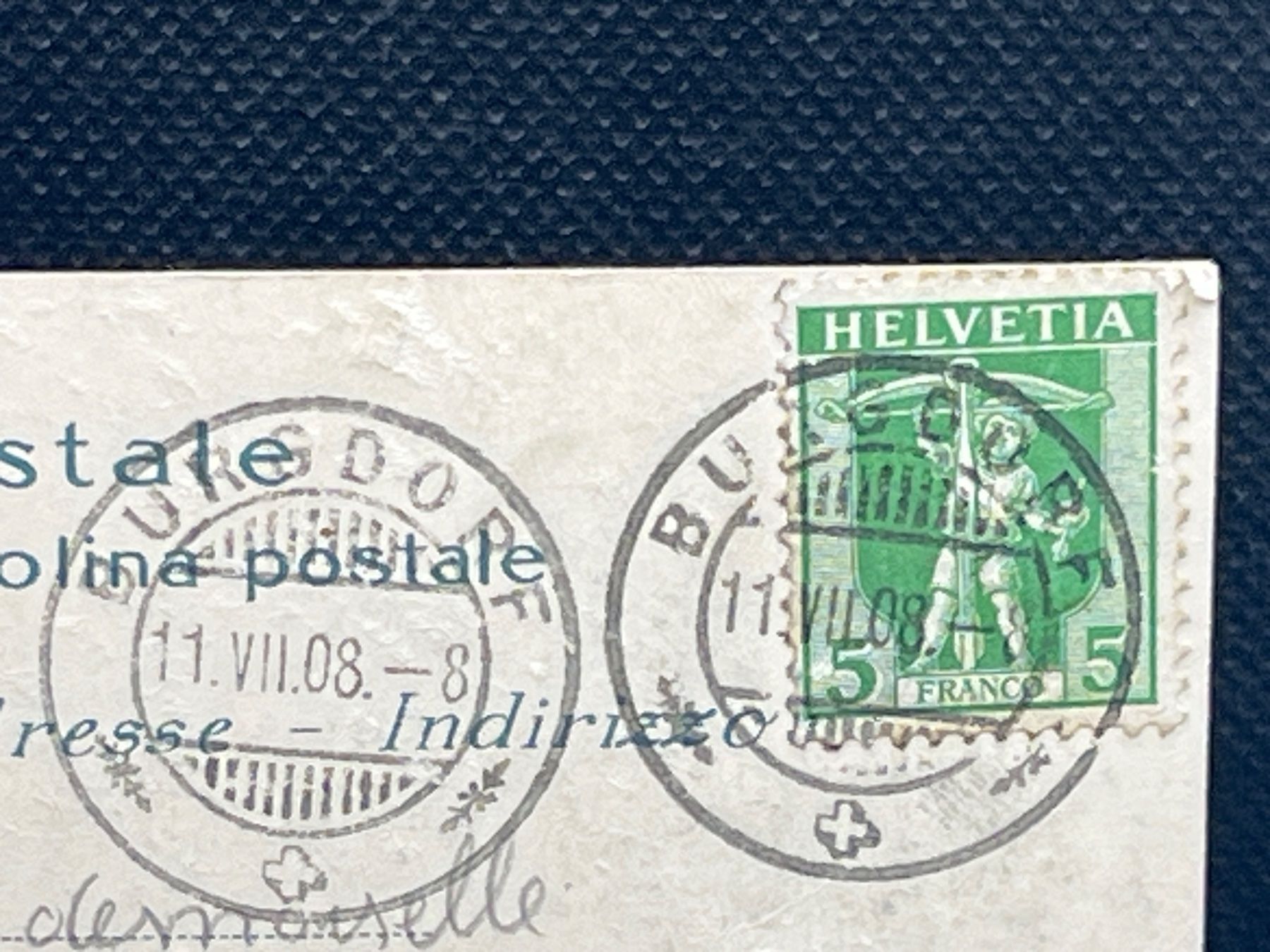 Cartoline postali: Gruss aus Burgdorf. – Usato da Widnau venduto da Brusi9 1