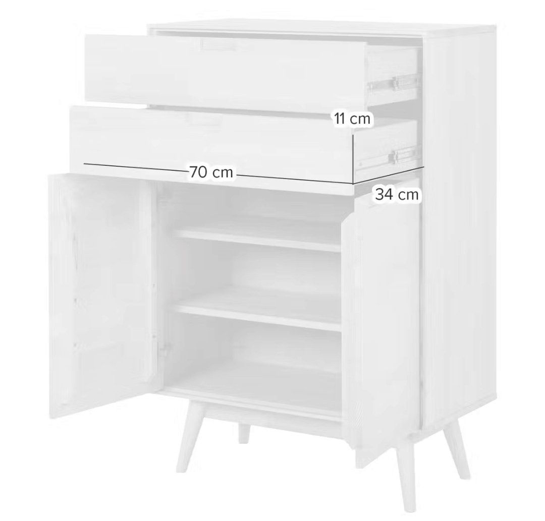 Cassettiere: Kommode/Sideboard (massiv, Buche) Finsby – Usato da Zürich venduto da Silas20 2