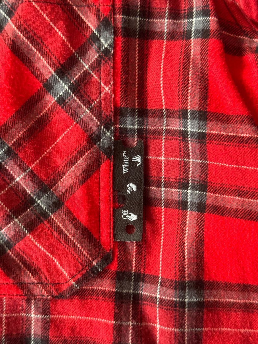 Off-White Hemden: Off-White Kariertes Flanellhemd XL – Gebraucht aus Kriens von saintstone 2