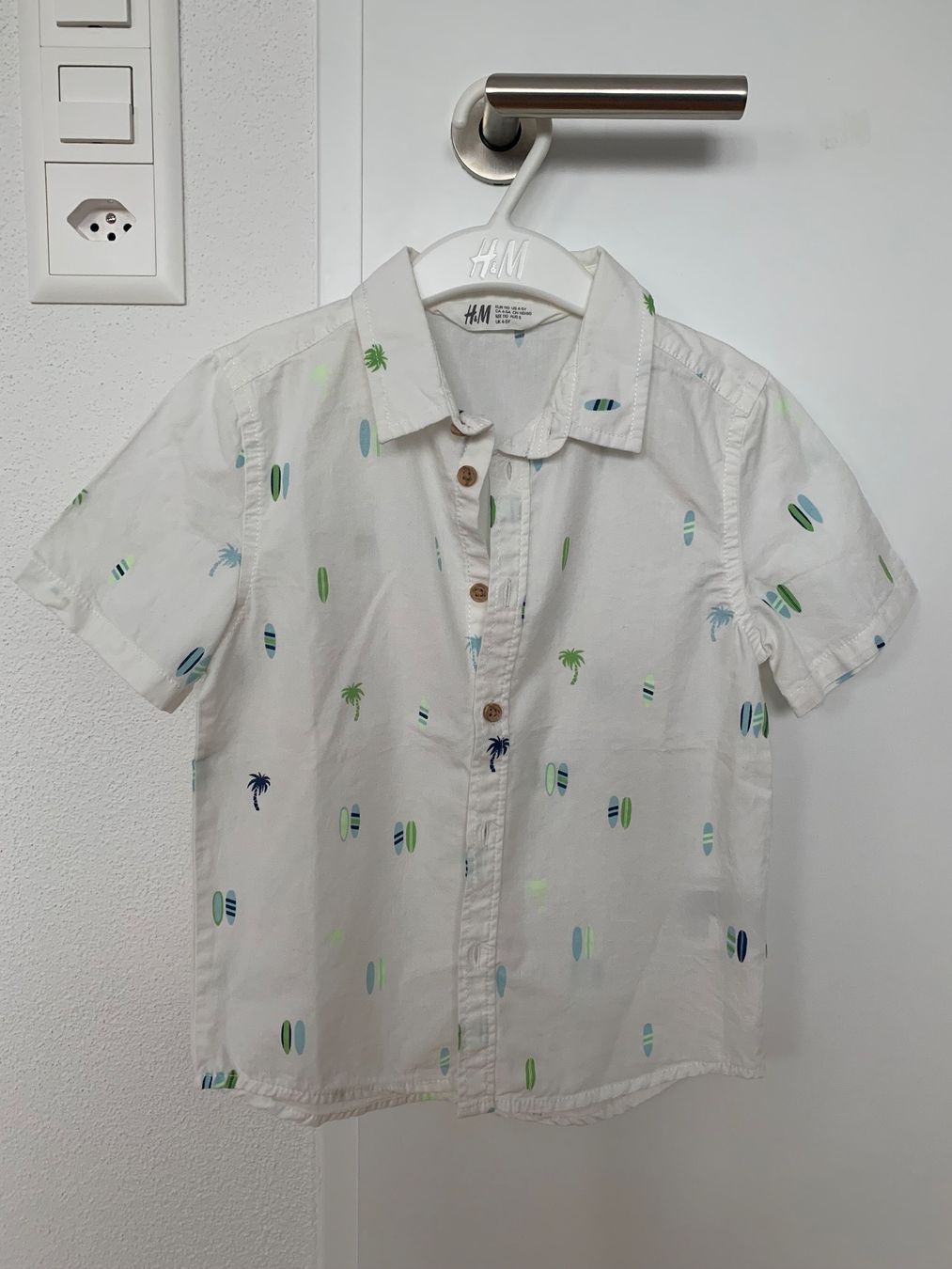 H&M Camicie, T-shirt & Polo: Hemd kurzarm Gr. 110 – Usato da Dinhard venduto da PS83