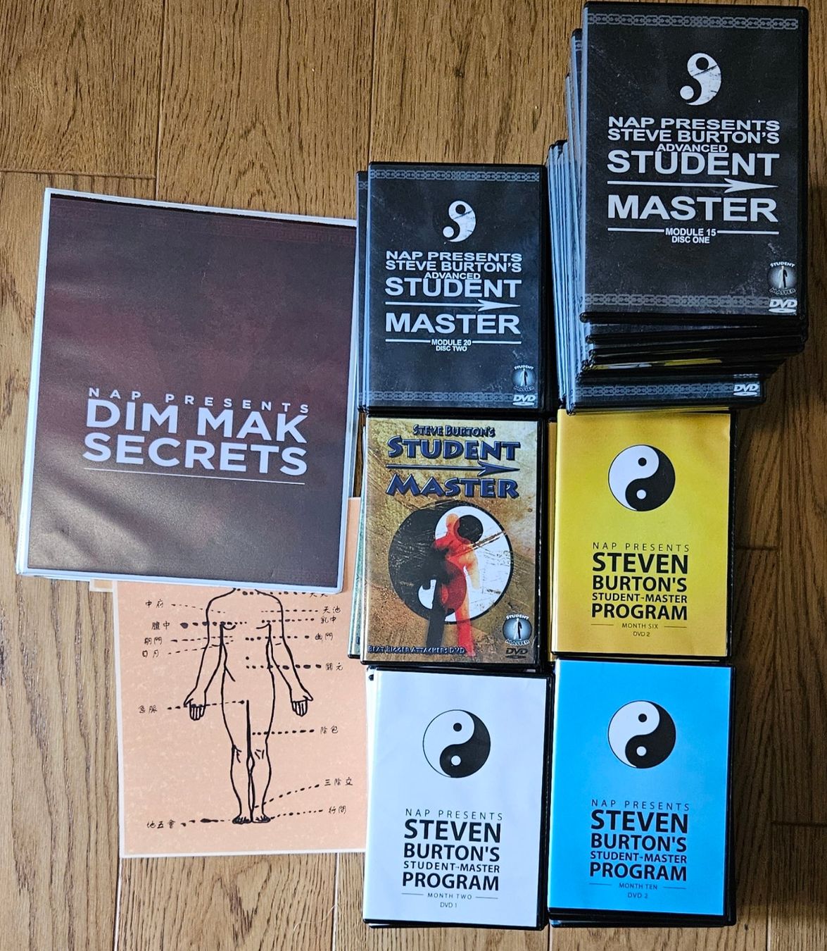 Tous les DVDs: Steven Burton Student Master Program + Dim Mak Secrets | ca. – D'occasion à Ennenda par dan_r7ph