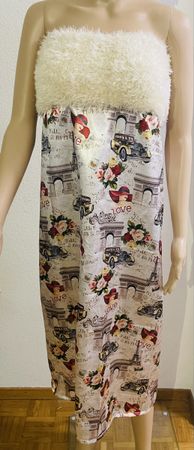 Kleid Pariser-Stil, Schulterfrei– Ein Hingucker