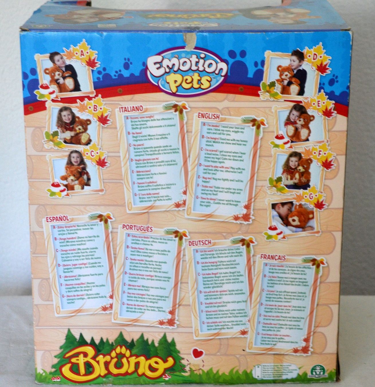 Giocattoli: Mon Ours Brüno Emotion Pets interaktiv / interactif – Nuovo e nell'imballaggio originale da Collonges venduto da arashee 3