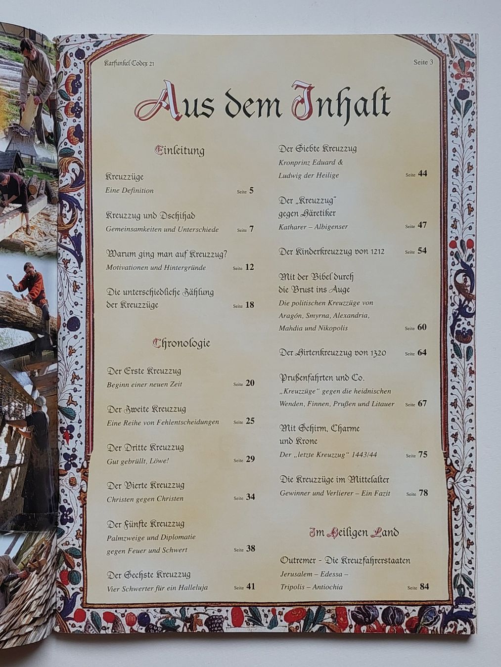 Zeitschriften & Magazine: Karfunkel Codex Nr. 21 - Die Kreuzzüge – Gebraucht aus Liebefeld von Helveticus6 1