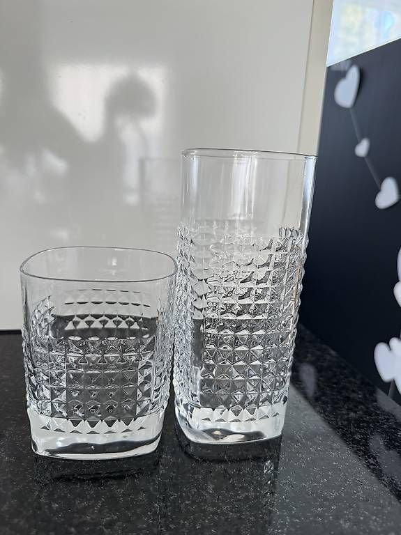 Gläser: KRISTALLGLAS-SET, 20-TEILIG gross + klein – Gebraucht aus Urdorf von Torti01