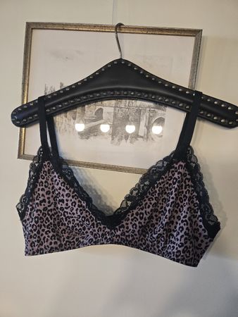 Damen BH Leopardenmuster mit Spitze Grösse M wie neu