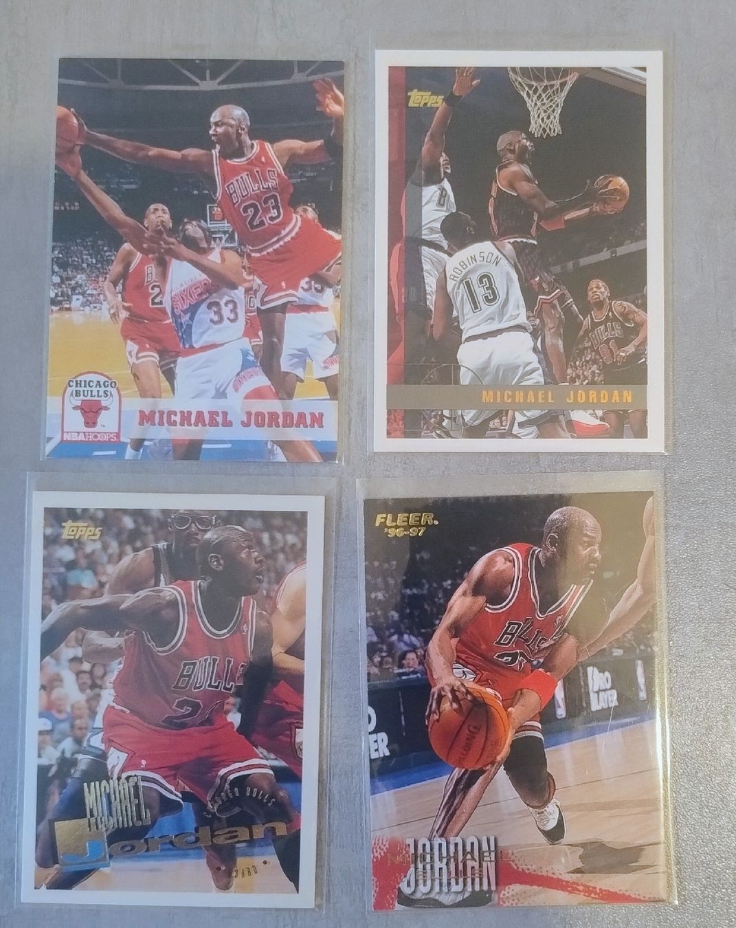 Nba Carte collezionabili: NBA 4 cartes Michael Jordan  – Nuovo (secondo la descrizione) da Martigny venduto da julionix