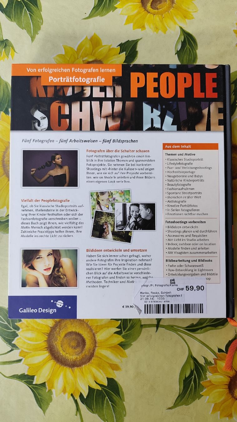 Bücher: Portraitfotografie – Gebraucht aus Fehraltorf von Welltea73 1