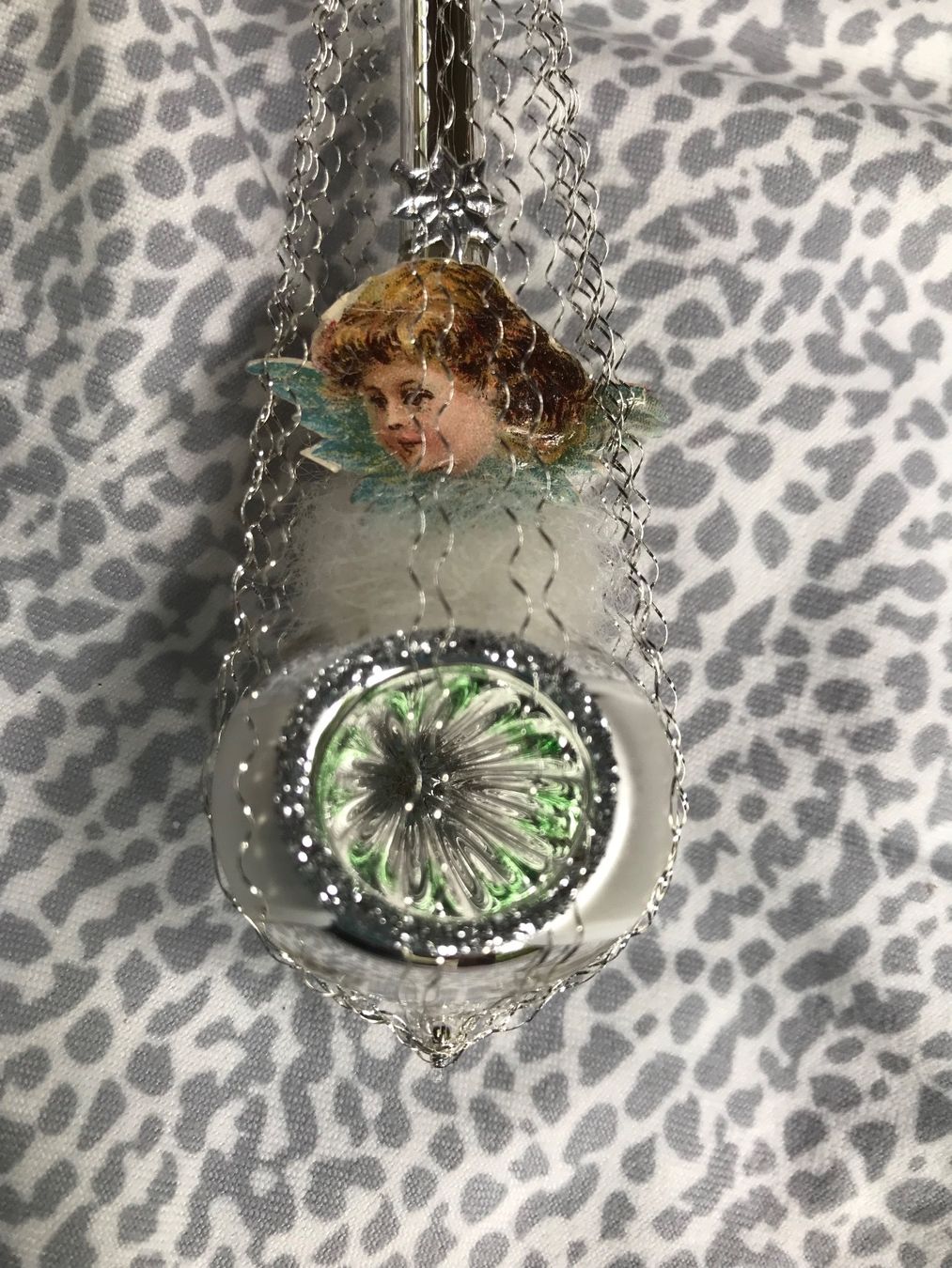 Tutte le decorazioni: Nostalgischer silb. Christbaumschmuck Engel-Oblate Reflex – Nuovo e nell'imballaggio originale da Alpnach Dorf venduto da marvo 5