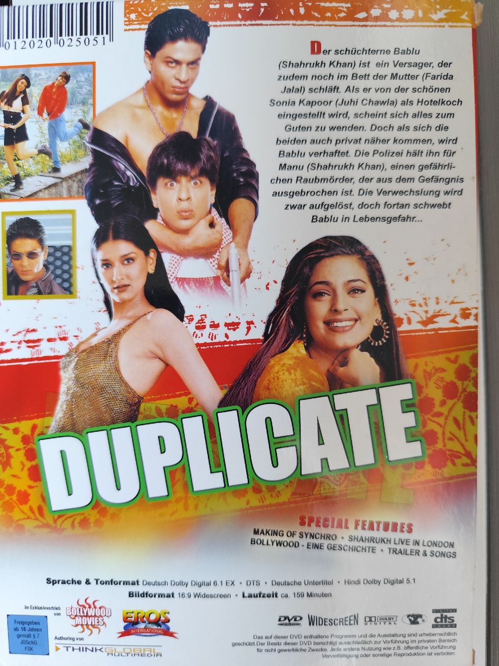 Alle DVDs: Duplicate – Gebraucht aus Basel von Alacant 1