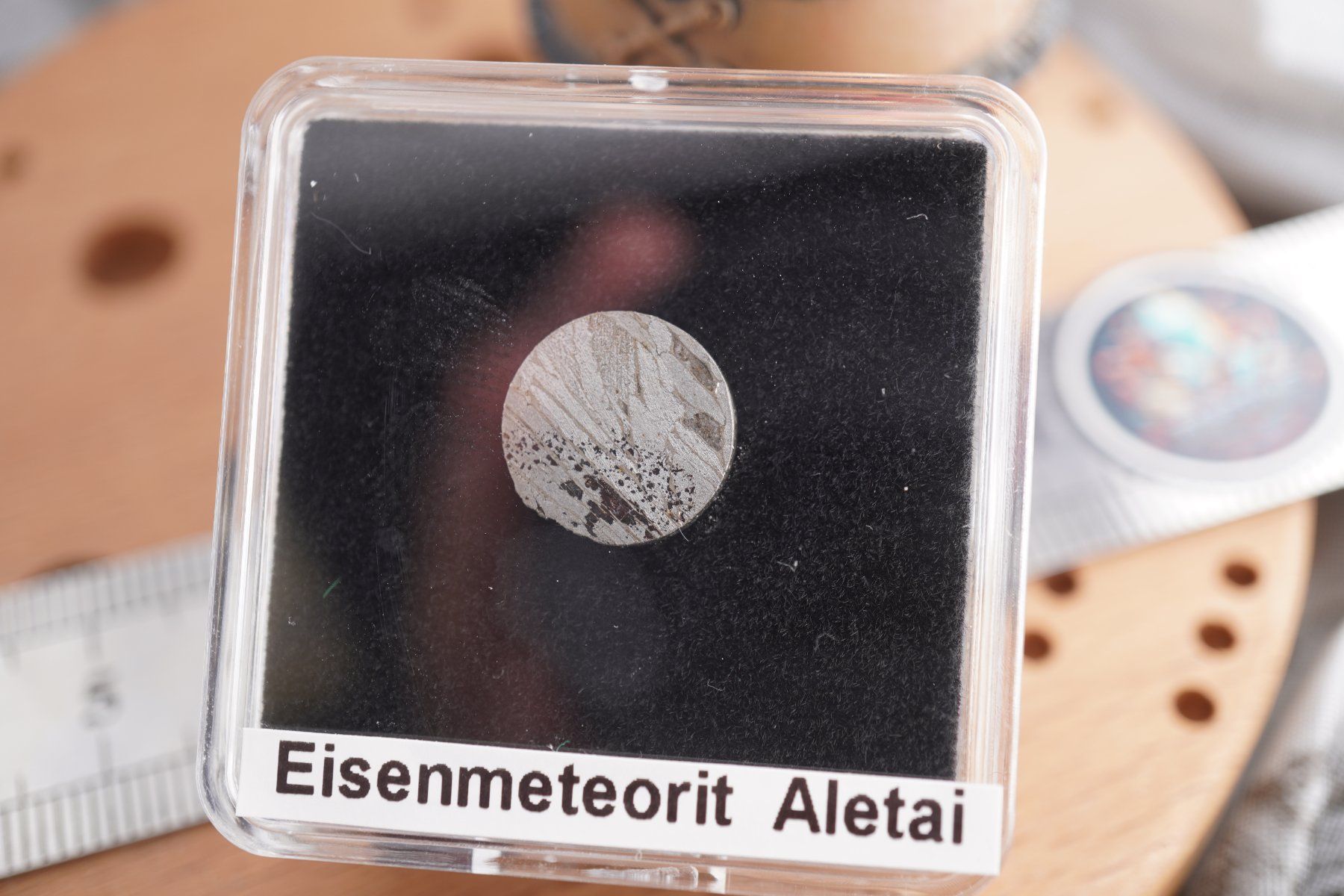 Mineralien & Heilsteine: Eisenmeteorit Scheibe   Aletai    Ab 1.- – Neu und originalverpackt aus Eschenbach SG von topstone 3
