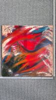 Abstraktes Acrylbild, handgemalt, 50x50cm
