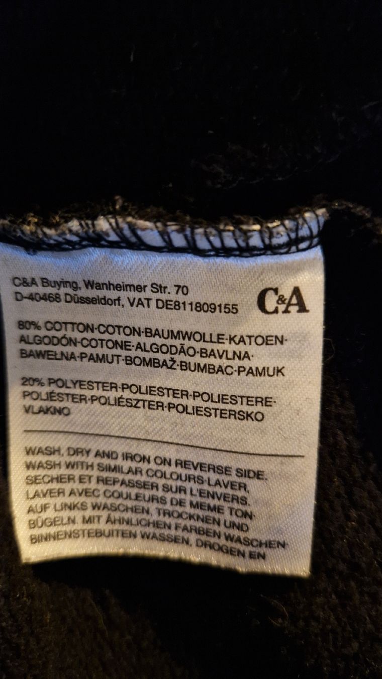 C&A Pullover & Sweatshirts: Schwarzer Hoodie von C&A - Gr.XXL – Neu (gemäss Beschreibung) aus Oberengstringen von Sheera7 4