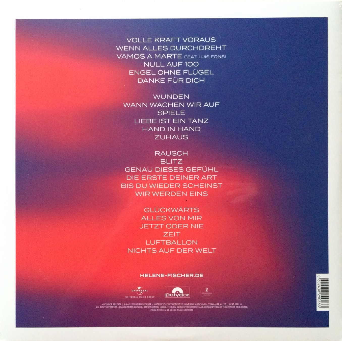 Schallplatten: HELENE FISCHER - RAUSCH – Neu und originalverpackt aus Bottens von hotter-than-hell 1