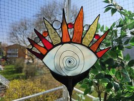 Gartenstecker/ Suncatcher aus Glas (4)