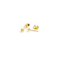 Oberteil für Ohrschmuck Silber 925 vergoldet (O43)