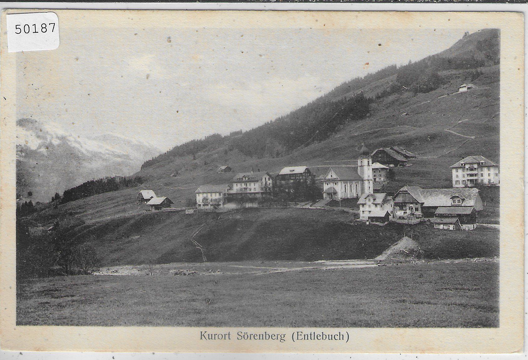 Cartoline postali: Kurort Sörenberg (Entlebuch) 1925 – Usato da Ettingen venduto da Kartenplanet