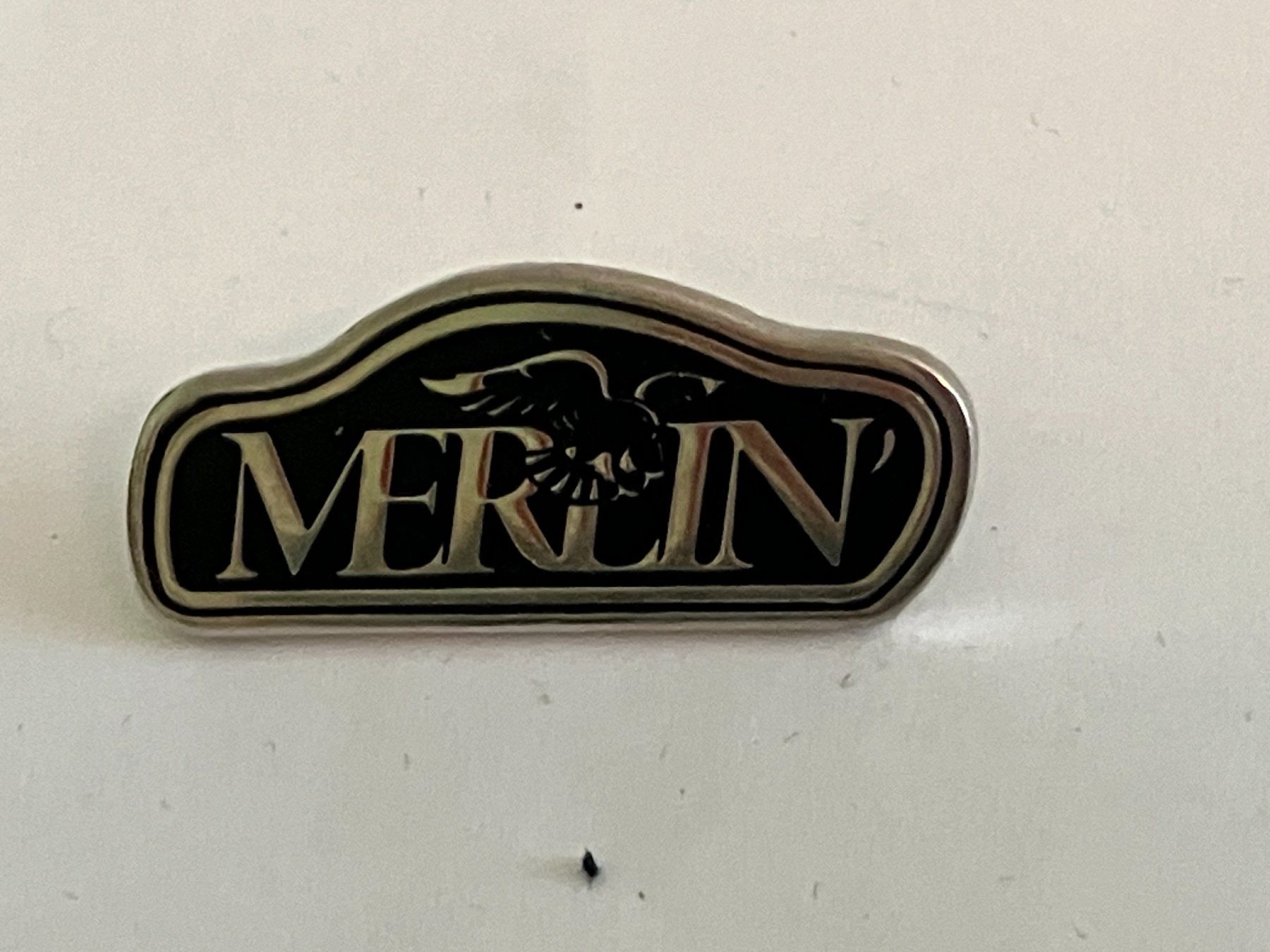 Plaketten & Abzeichen: 1 Pin Merlin Titanium – Gebraucht aus Basel von djwwpp