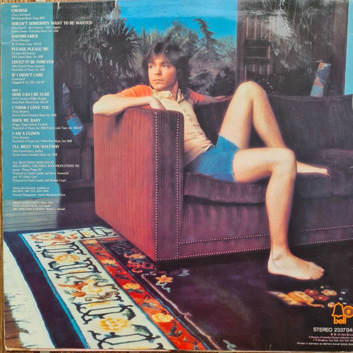 Dischi in vinile: LP - David Cassidy - Greatest Hits – Usato da Basel venduto da Solarbebop 1