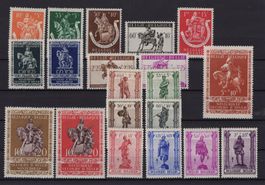 R5676  /  Belgique 1942-1945 neufs XX