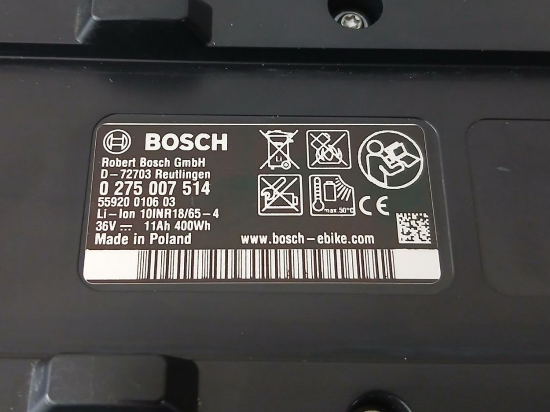 Bosch Akkus: Bosch Powerpack 400 mit 400Wh - Gepäckträger - Messbericht – Gebraucht aus Winterthur von .-thx-. 9