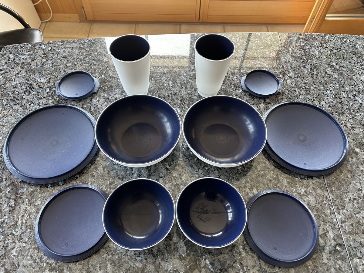 Coupes: 6-teiliges Tupperware Alegra Set  – D'occasion à Beatenberg par buy2you 4