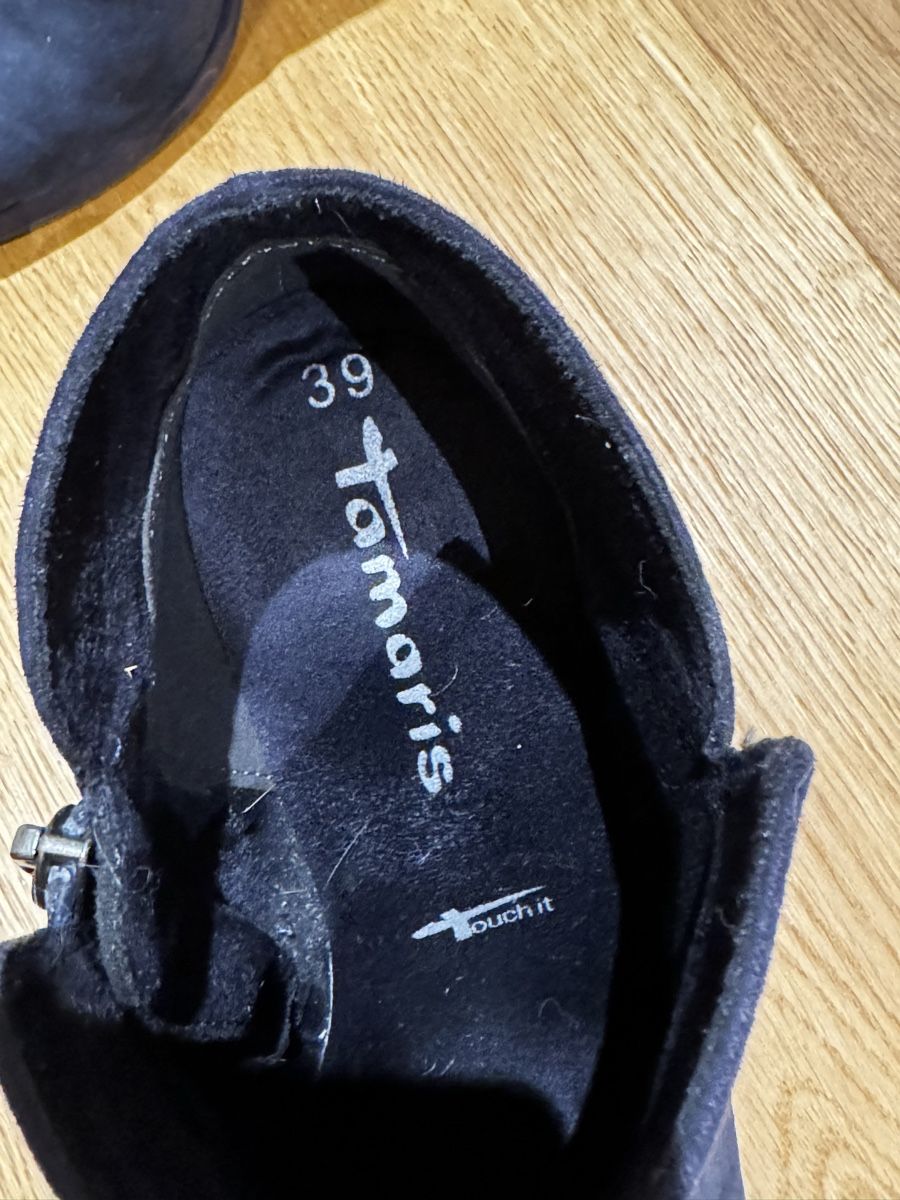 Tamaris Damenschuhe: Tamaris Stiefeletten dunkelblau – Gebraucht aus Baar von corinab_ 6