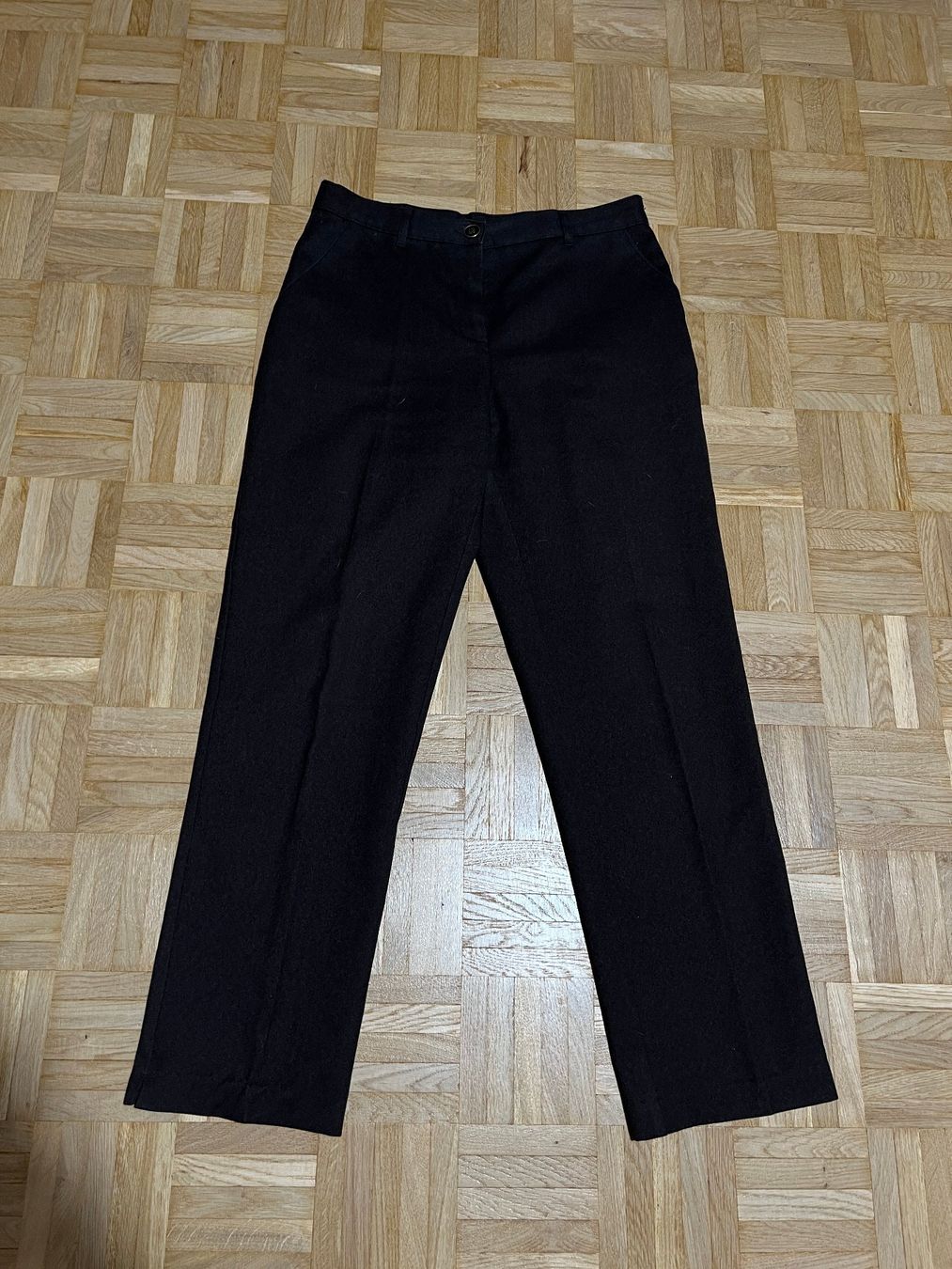 C&A Pantaloni: C&A Damen Stoffhose Gr. 38 Schwarz – Nuovo (secondo la descrizione) da Basel venduto da hol_8ldp