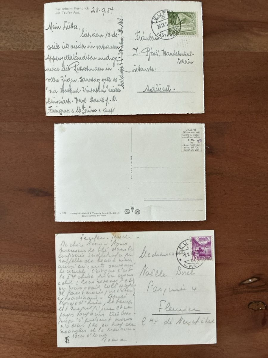 Cartes postales: 8 Ansichtskarten Schweiz von Teufen AP – D'occasion à Oftringen par Cla.vD.74 1