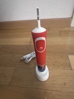 Elektrische Zahnbürste Oral-B rot Kinder inkl. Ladestation