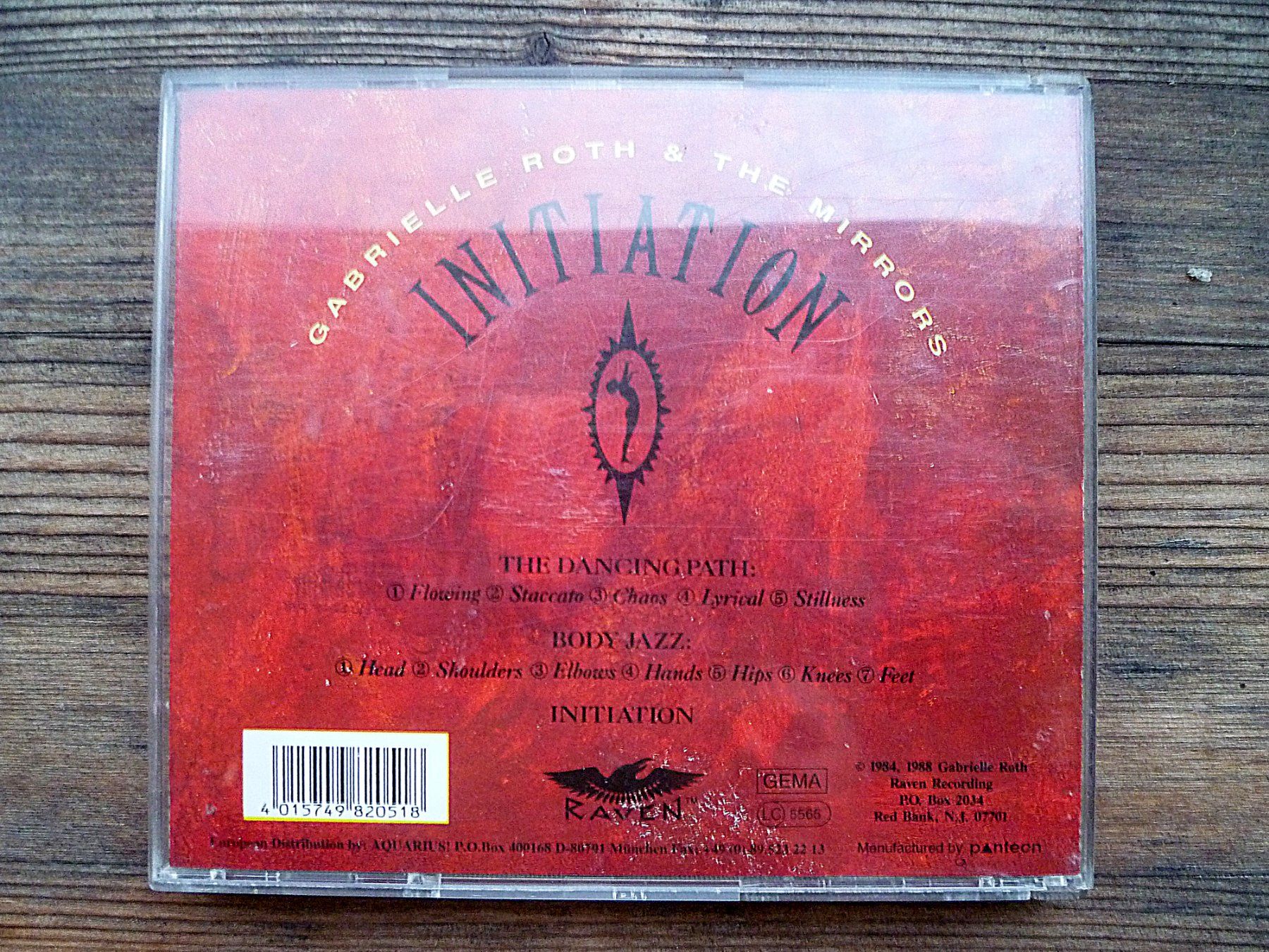 CD: CD Initiation Gabrielle Roth / 5 Rhythmen – Usato da Aarau venduto da Rdodger 1