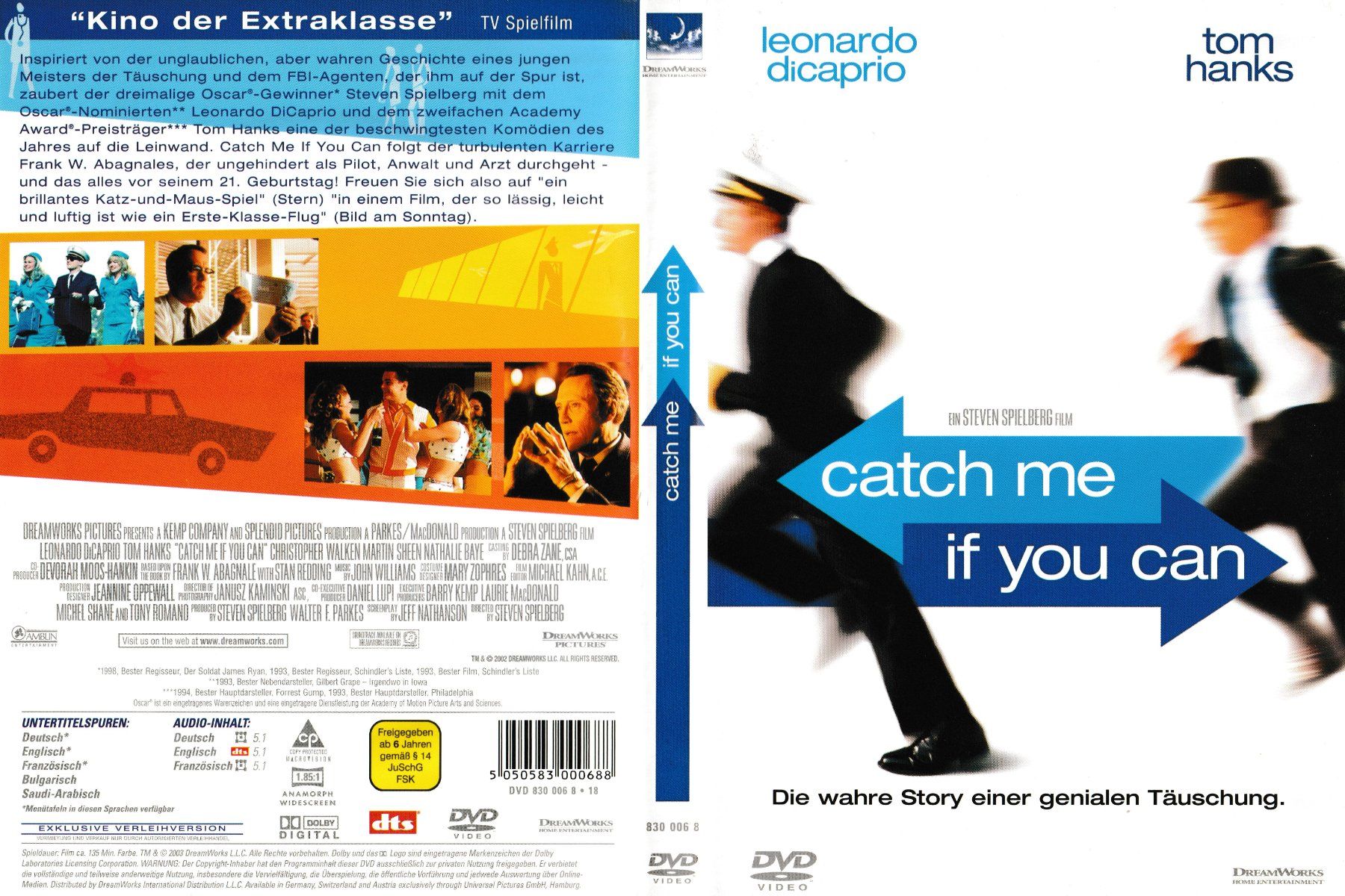 Tutti i DVDs: DVD - Catch Me If You Can – Usato da Langnau am Albis venduto da MediaRescuerKeLoX