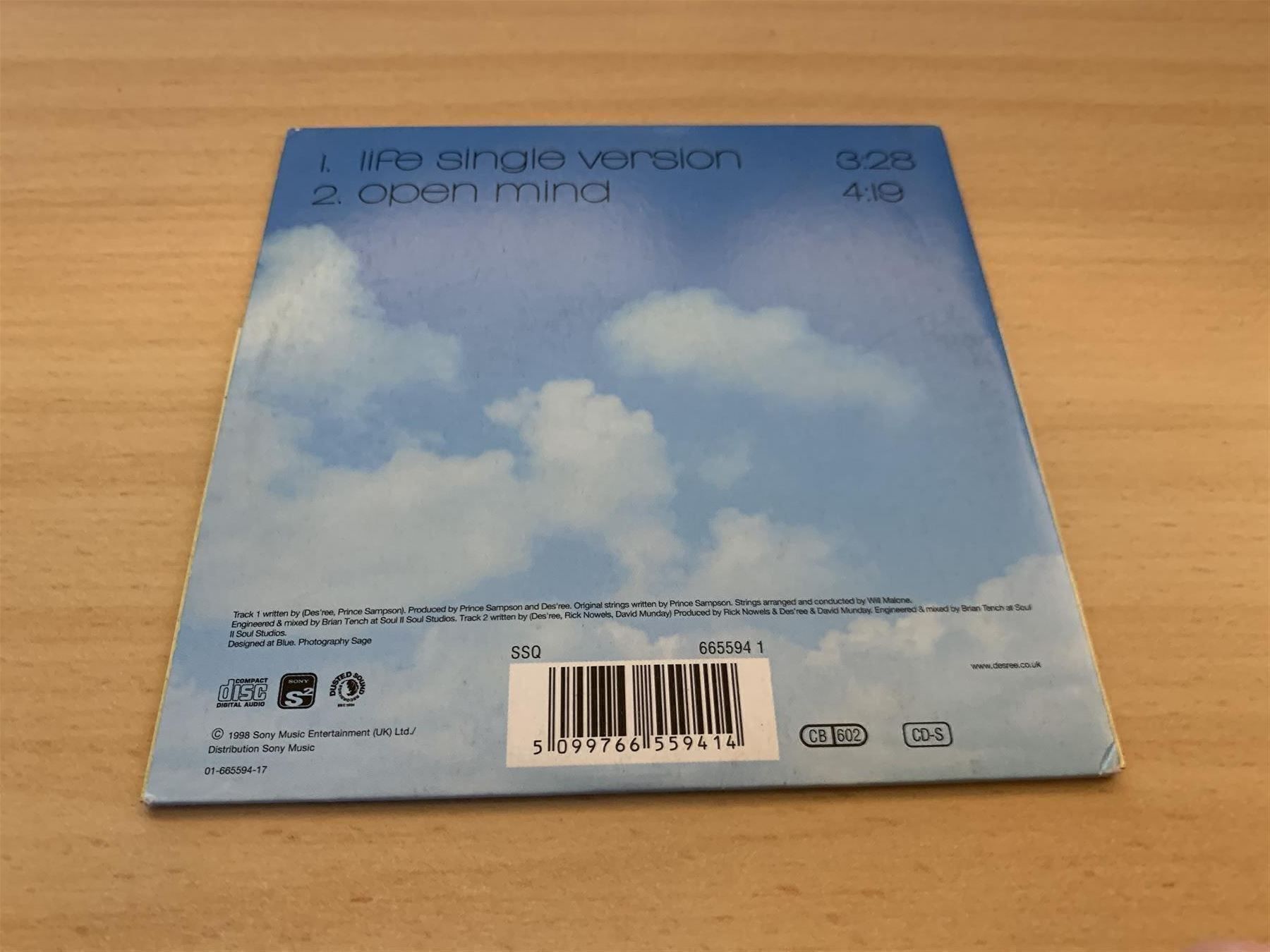 CD: Des'ree – Life – Usato da Rikon im Tösstal venduto da Alpenmutz 1