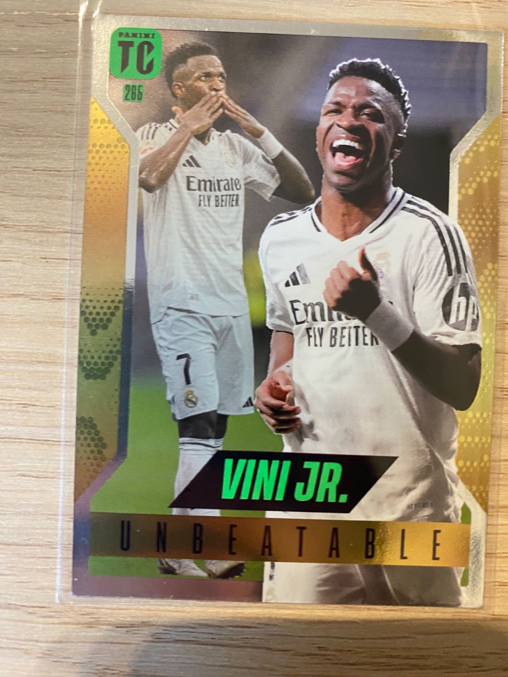 Panini Carte collezionabili: Panini Top Class 2025 Unbeatable Vini Jr. 265 – Nuovo (secondo la descrizione) da Zürich venduto da BVBWINNER