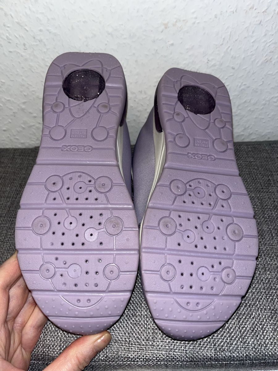 Geox Scarpe per ragazze: New Geox 35 Elsa lilac trainers – Nuovo (secondo la descrizione) da Genève venduto da dmt_y25y 5