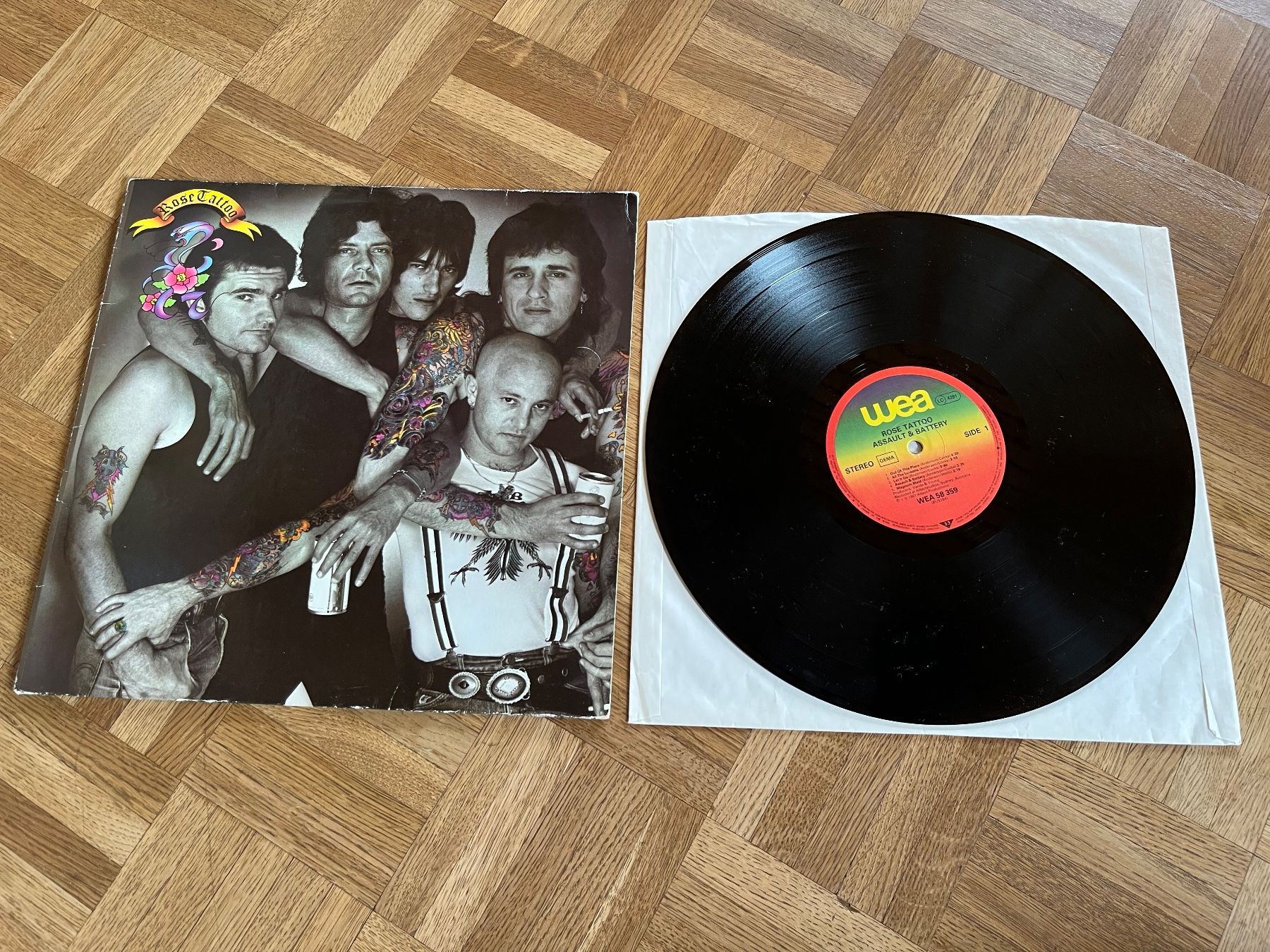 Dischi in vinile: Rose Tattoo - Assault & Battery – Usato da Giebenach venduto da Wurlitzer70