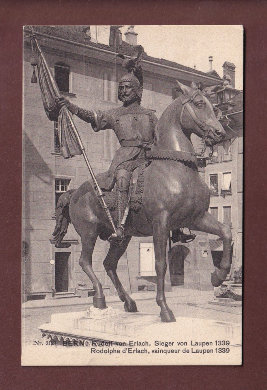 Cartoline postali: BERN - Rudolf von Erlach – Usato da Pully venduto da nicecards-shop
